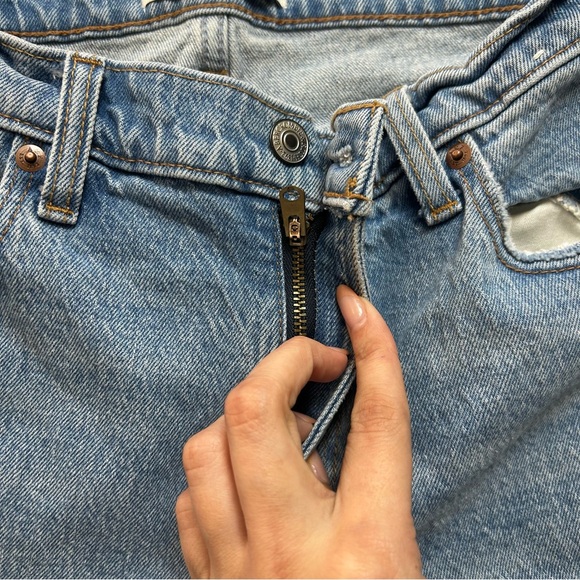 Abercrombie & Fitch the baggy low rise 26 2 jeans - Picture 5 of 7